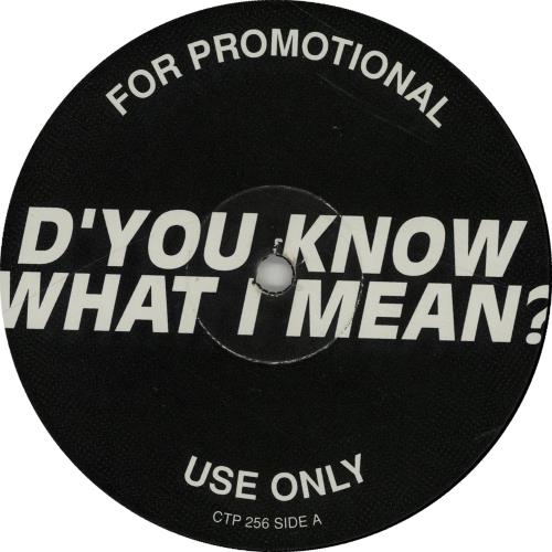 OASIS - D'You Know What I Mean プロモ12インチ